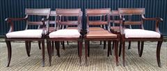 2809201912 Regency Mahogany Antique Dining Chairs Attributed to Gillow Carver 22d 33h 21w 18½s Single 20½d 33h 19w 18hs _8.JPG
